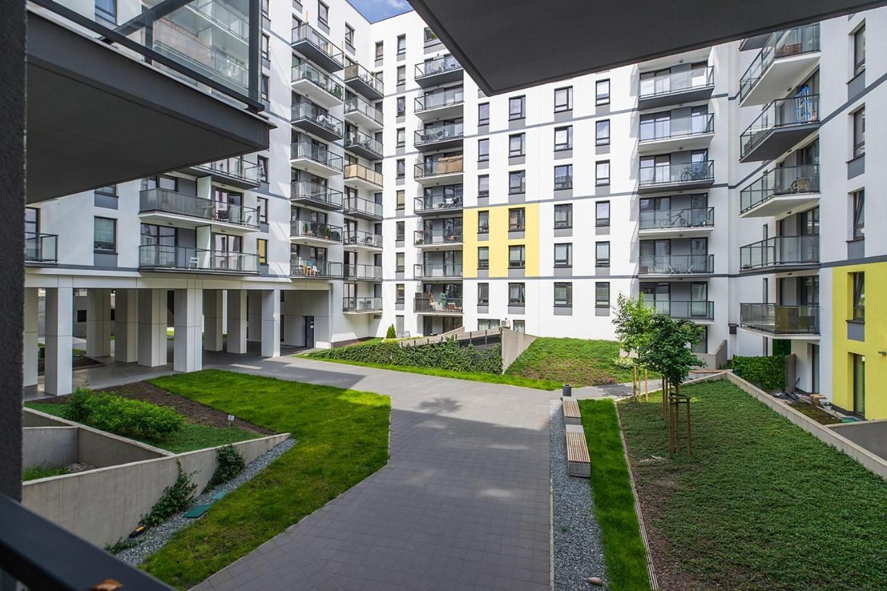 Wola Luxe Apartment วอร์ซอ ภายนอก รูปภาพ